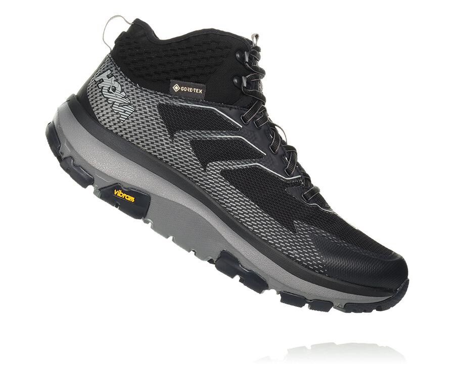 Botas De Montaña Hoka One One Hombre - Toa Gore-Tex - Negras - IQL972150